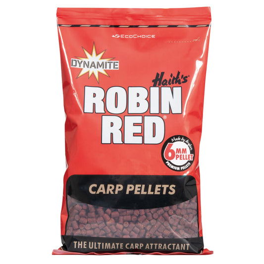 DYANAMITE BAIT ROBIN RED FEED PELLETS 6mm