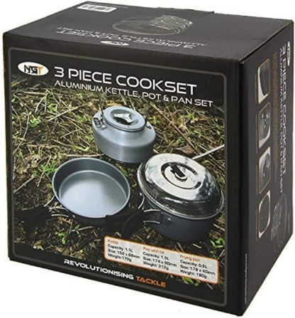 NGT 3 PIECE COOK SET