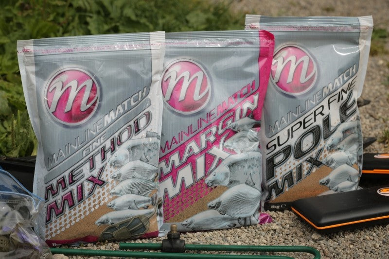 MAINLINE MATCH METHOD MIX FINE FISHMEAL & PELLET MIX GROUNDBAIT 1kg