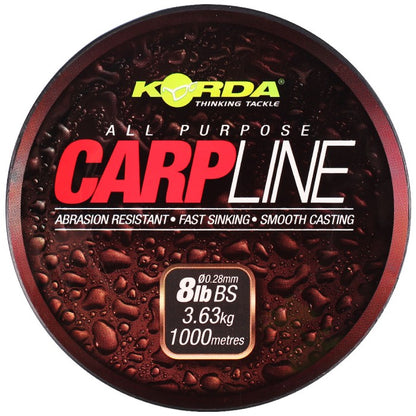 Korda All Purpose Carp Line Green Full Range