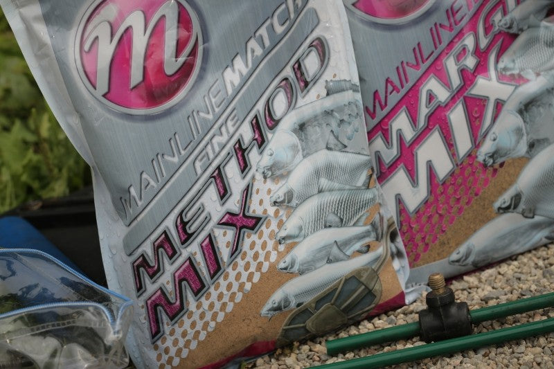 MAINLINE MATCH METHOD MIX FINE FISHMEAL & PELLET MIX GROUNDBAIT 1kg