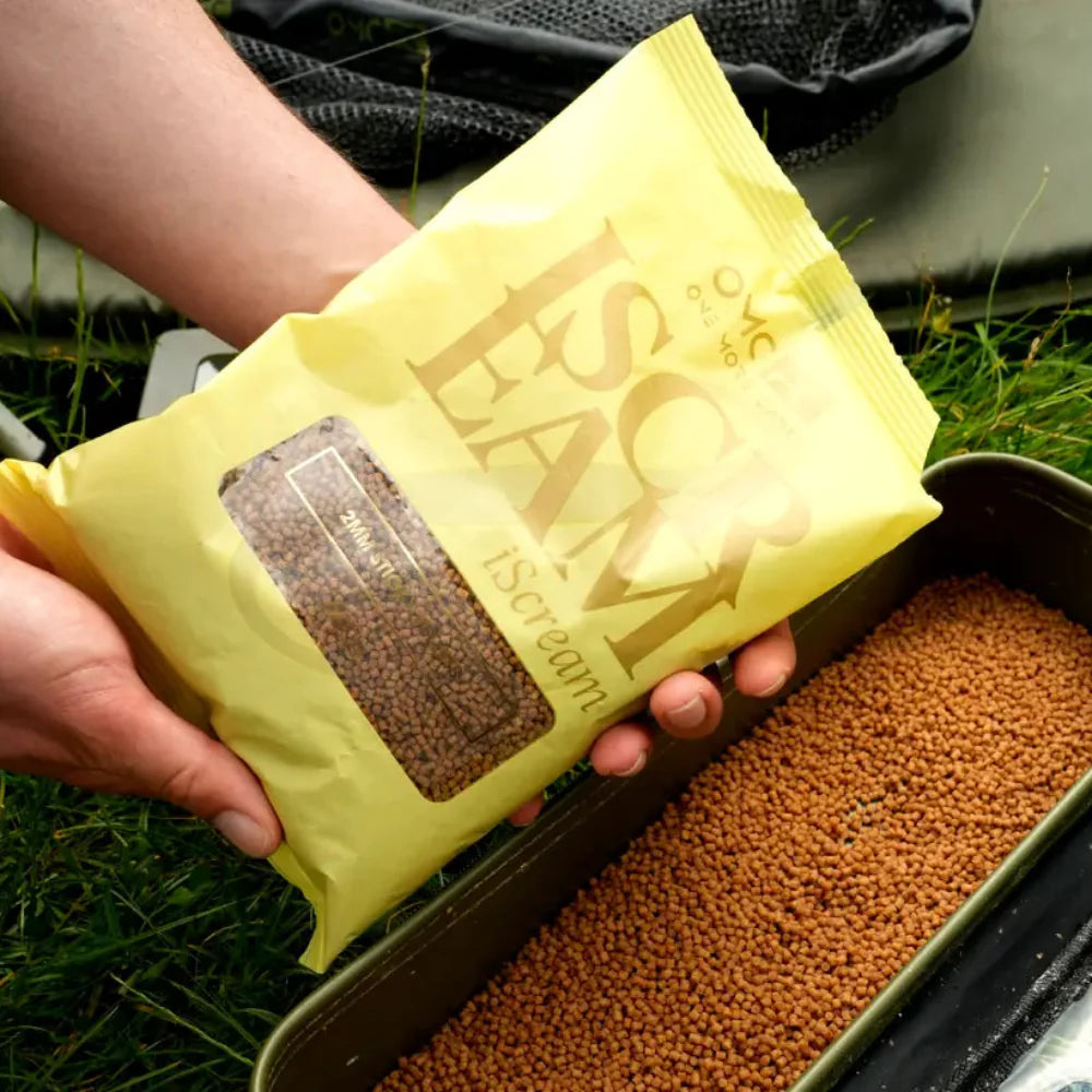 OMC iScream Stabilised Boilies Pellet Pop Ups WaftersGroudbait Coarse Pellets Full Range