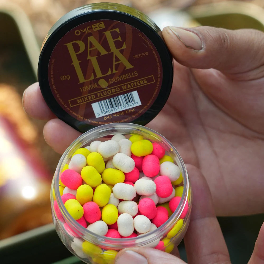 OMC Paella Stabilised Boilies Pellet Pop Ups Wafters Full Range