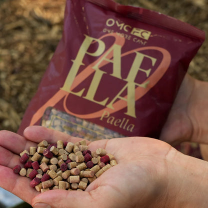 OMC Paella Stabilised Boilies Pellet Pop Ups Wafters Full Range