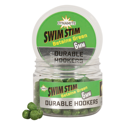 Dynamite Baits Swim Stim Betaine Green Durable Soft Hook Pellet All Sizes