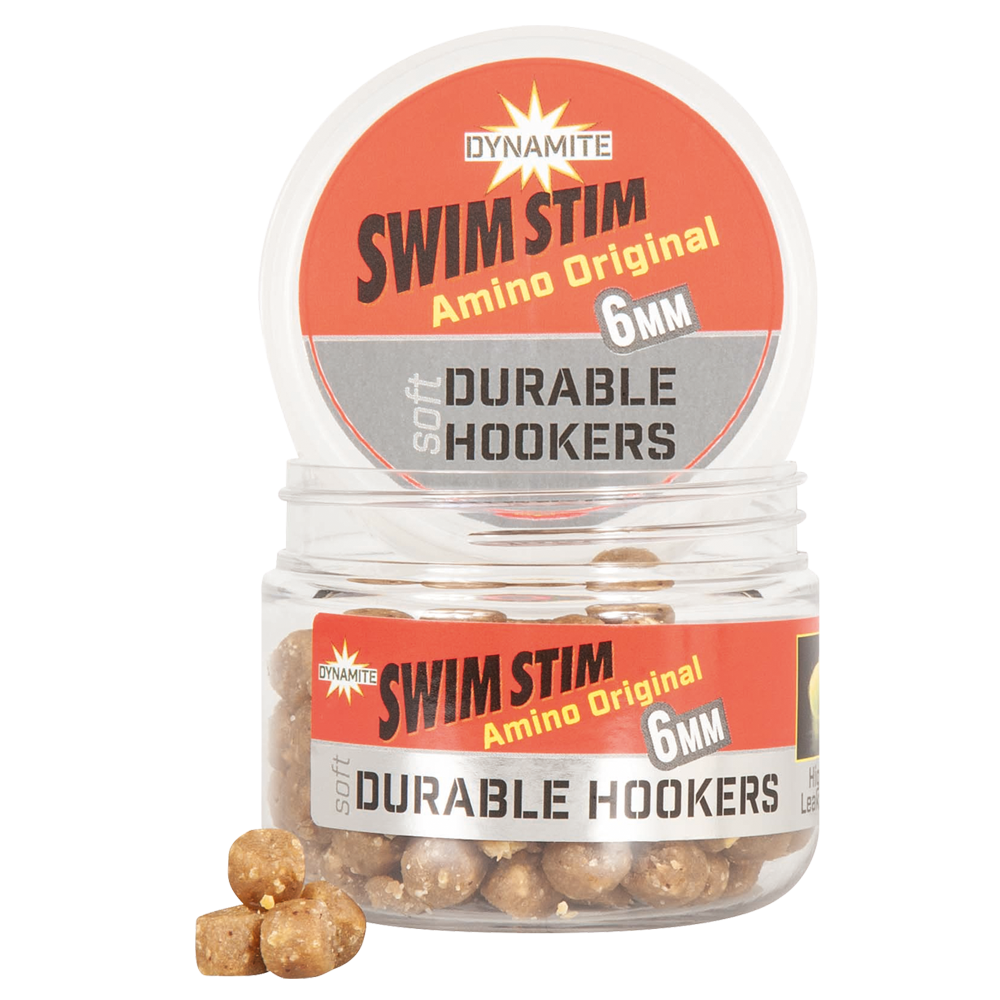 Dynamite Baits Swim Stim Amino Original Durable Soft Hook Pellet All Sizes