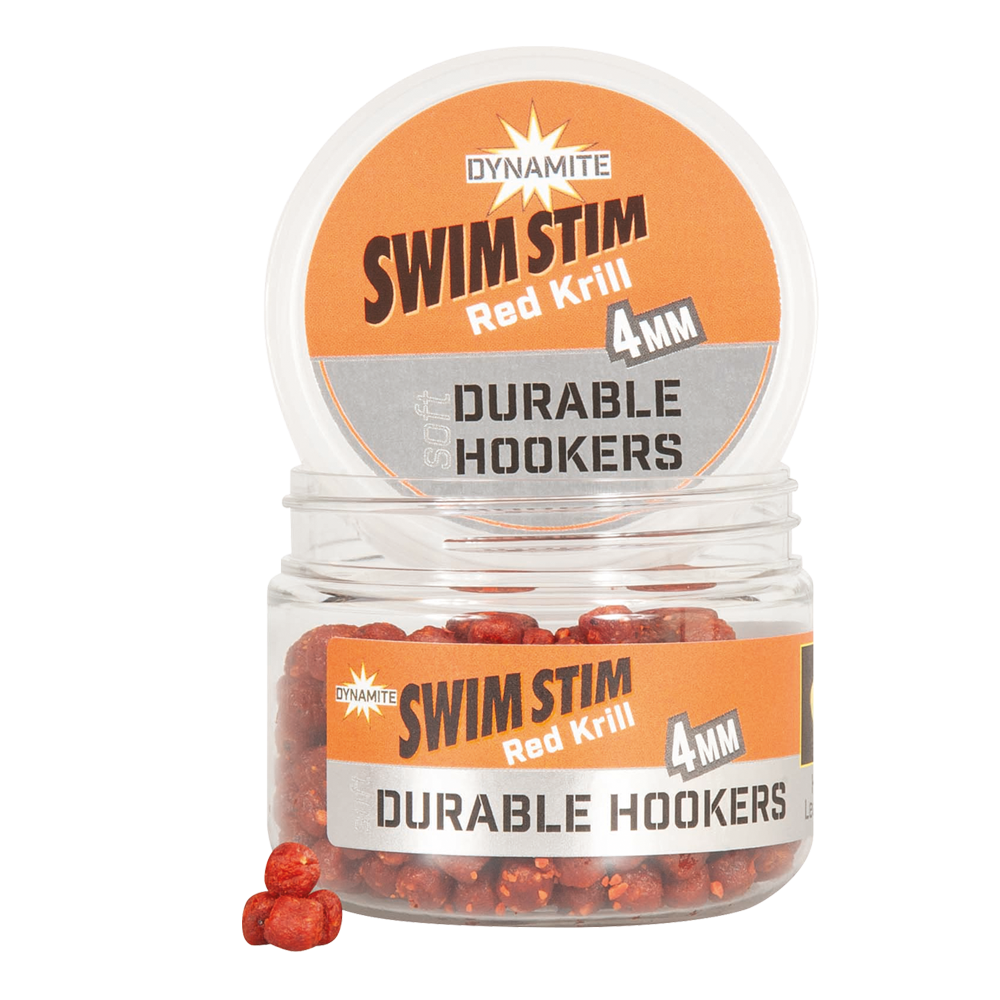 Dynamite Baits Swim Stim Red Krill Durable Soft Hook Pellet All Sizes