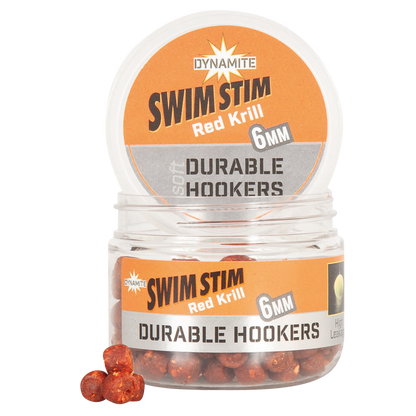 Dynamite Baits Swim Stim Red Krill Durable Soft Hook Pellet All Sizes