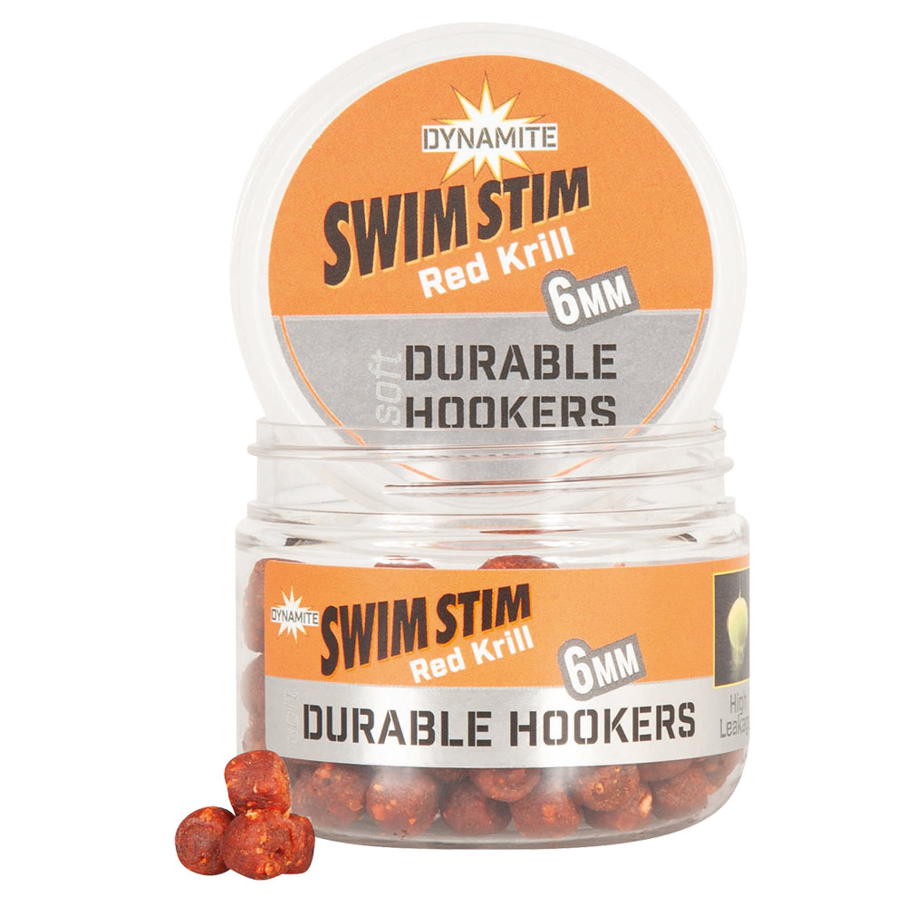 Dynamite Baits Swim Stim Red Krill Durable Soft Hook Pellet All Sizes