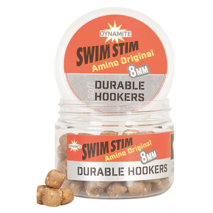 Dynamite Baits Swim Stim Amino Original Durable Soft Hook Pellet All Sizes