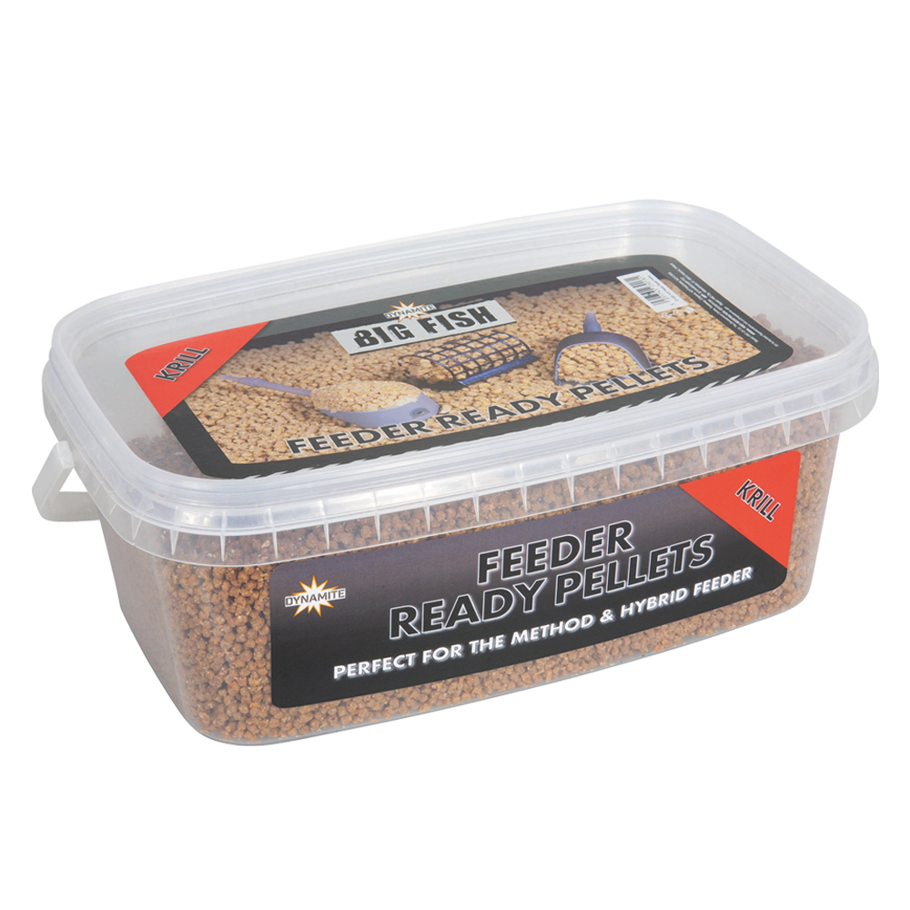 DYNAMITE BAITS BIG FISH FEEDER PELLETS 1.2kg ALL FLAVOURS