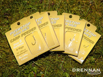 DRENNAN PUSHSTOP HAIR RIGS CARP FEEDER SIZE 14