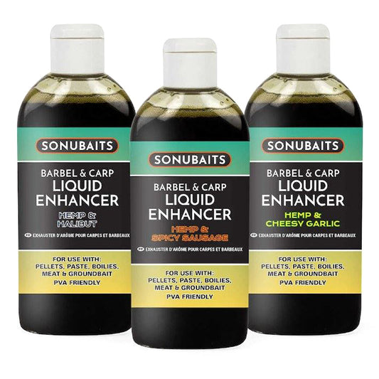 Sonubaits Barbel & Garp Liquid Enhancers 200ml