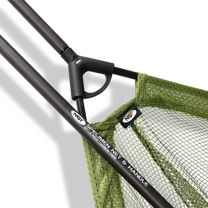 NGT CARBON 42" LANDING NET & HANDLE 2pc