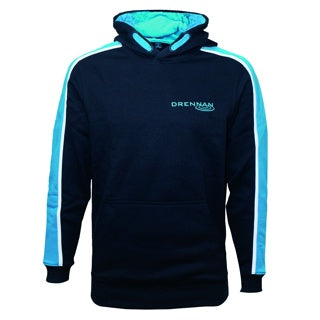 DRENNAN BLACK HEAVY HOODIE ALL SIZES