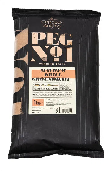 Crafty Catcher Peg No 1 Groundbait 1Kg