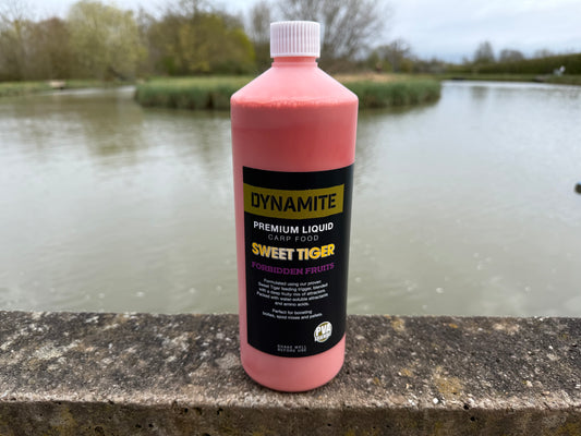 Dynamite Baits Sweet Tiger  Premium Liquid Carp Food Forbidden Fruits 1L