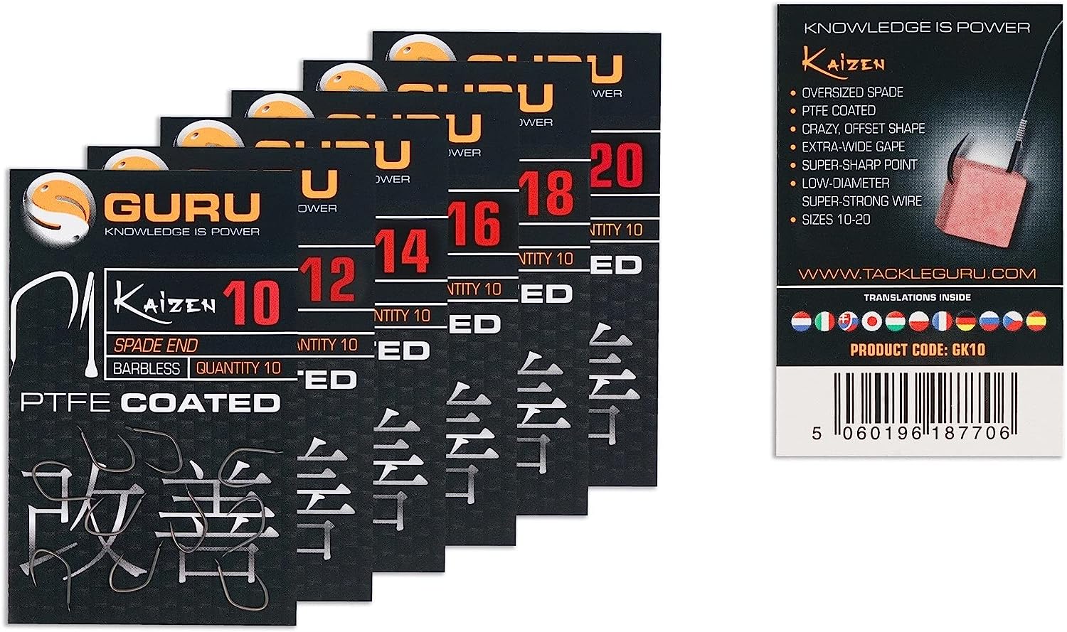 Shimano Kairiki 8 Ami Da Pesca Guru Kaizen - Occhi A Gancio Grossi - Foto 4