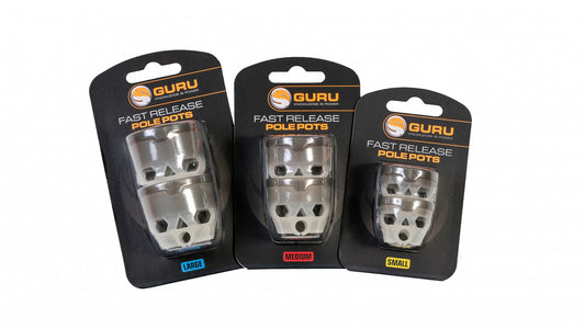 Guru Fast Release Pole Pots All Sizes