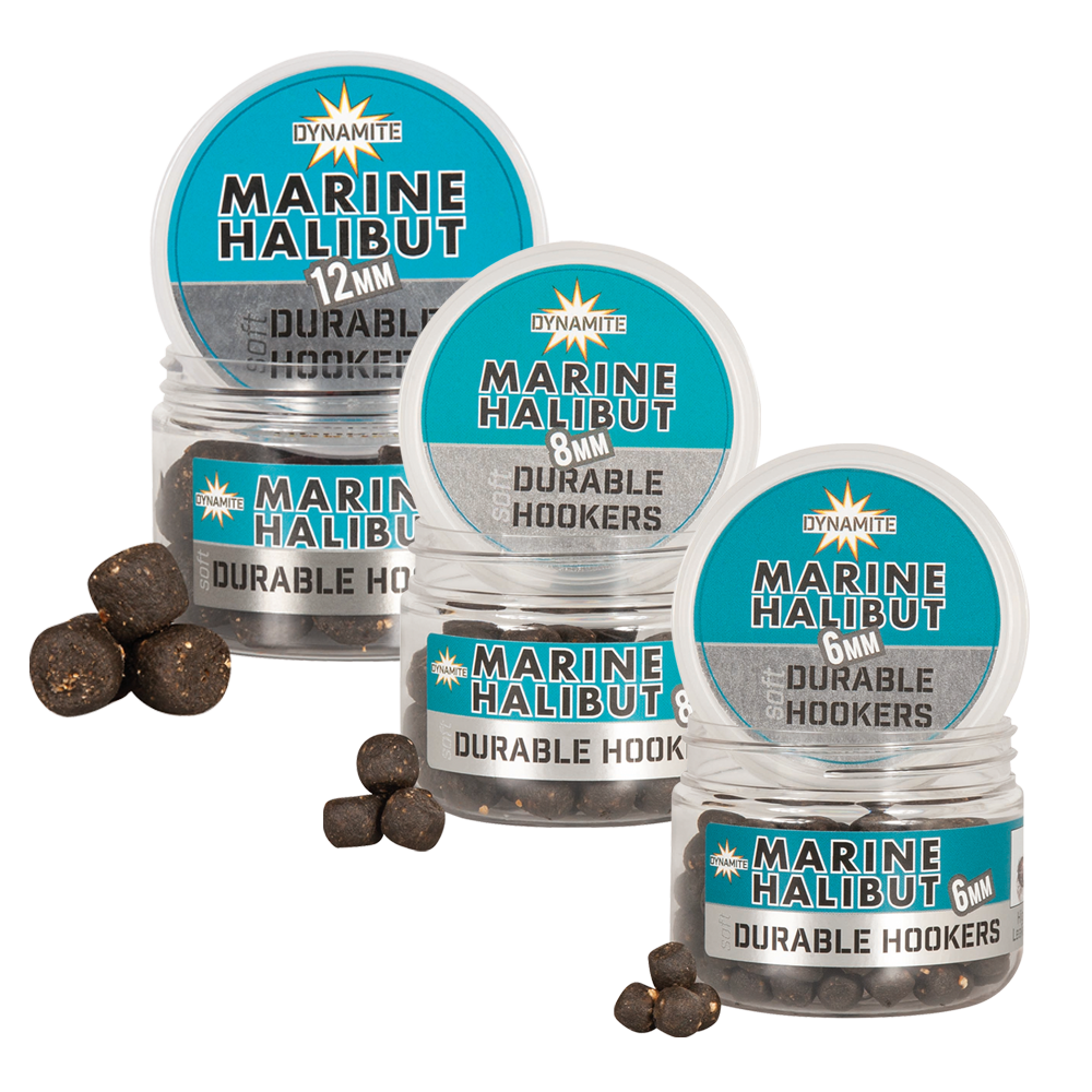 Dynamite Baits Marine Halibut Durable Soft Hook Pellet All Sizes