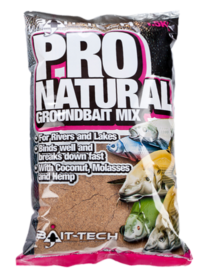 BAIT-TECH PRO NATURAL GROUNDBAIT RANGE 1.5kg