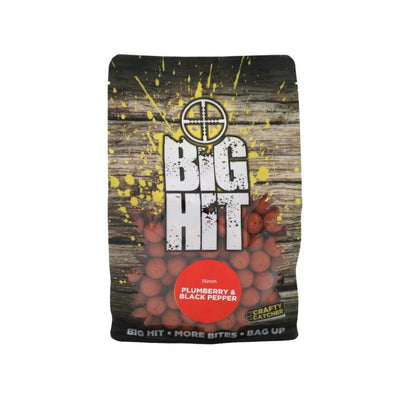 CRAFTY CATCHER BIG HIT BOILIES 15mm 900g ALL FLAVOURS