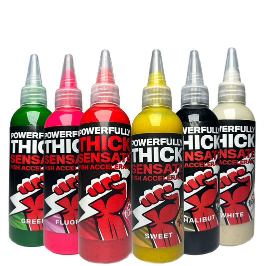 Fjuka Thick Sensate Fish Accelerants 100ml Full Range