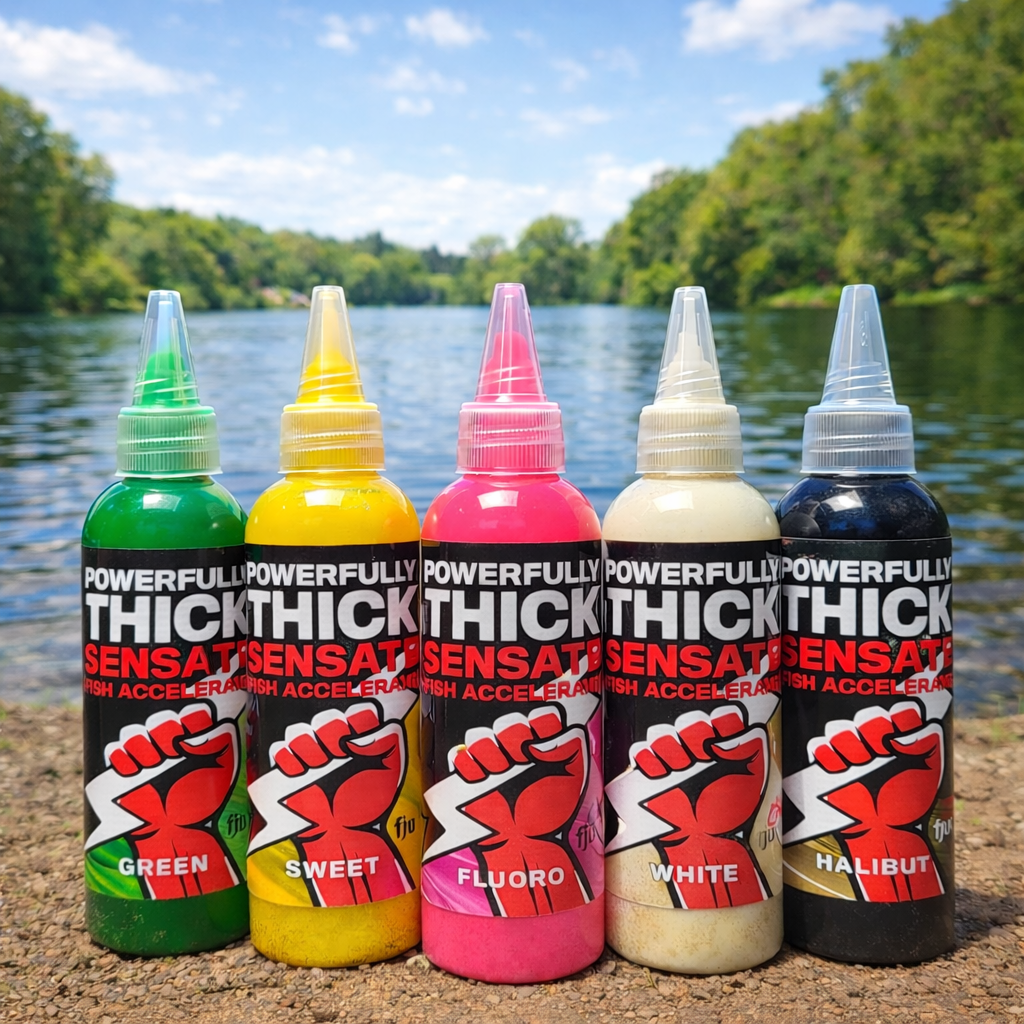 Fjuka Thick Sensate Fish Accelerants 100ml Full Range