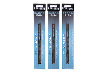 DRENNAN CARP 6 F1 & CARP POLE RIG 0.6g SIZE 16