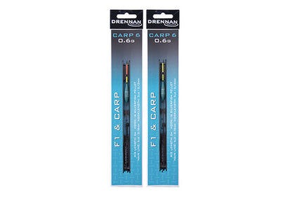 DRENNAN CARP 6 F1 & CARP POLE RIG 0.2g SIZE 16