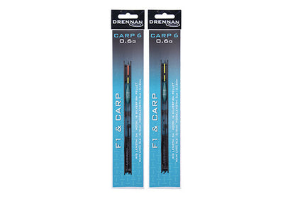 DRENNAN CARP 6 F1 & CARP POLE RIG 0.6g SIZE 16