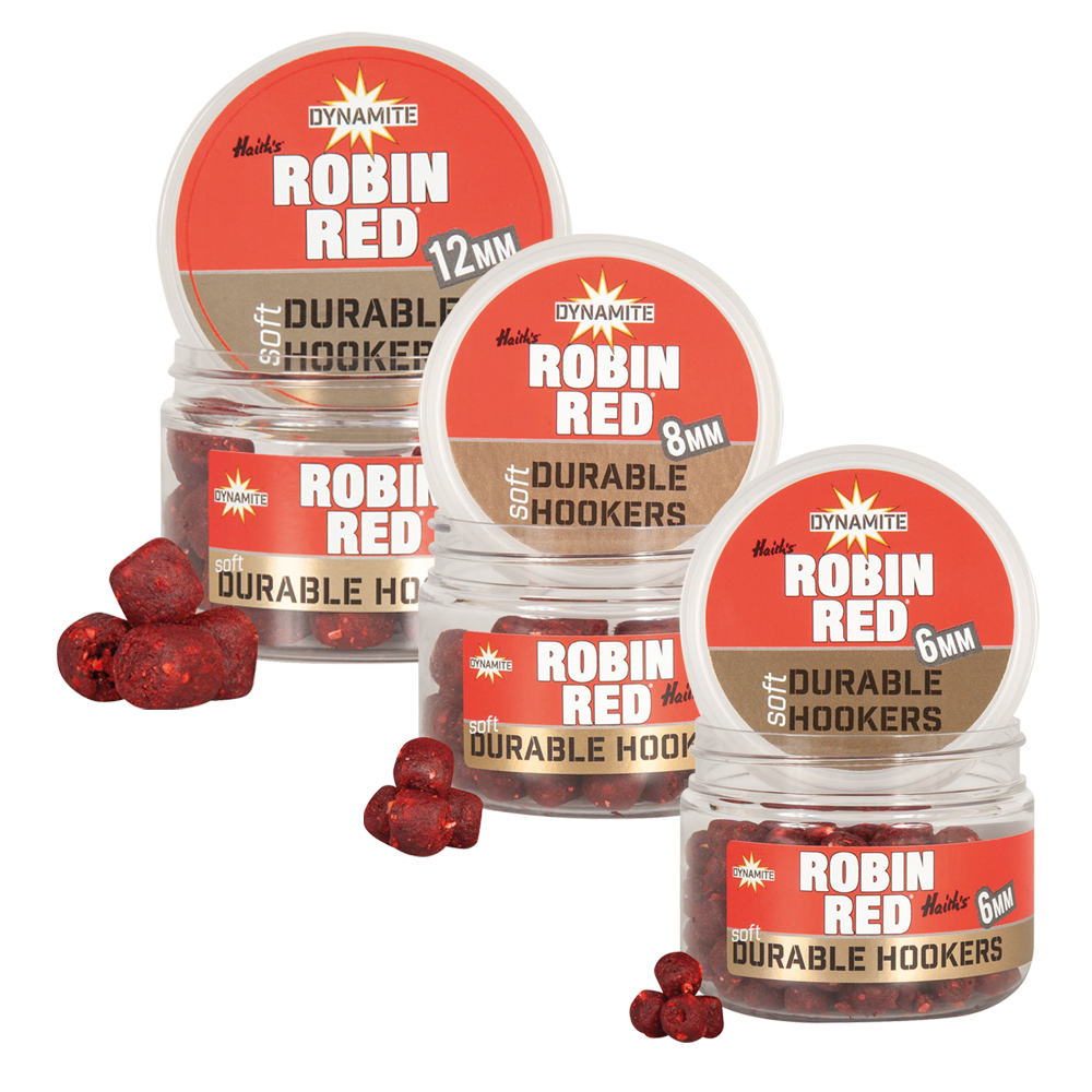 Dynamite Baits Robin Red Durable Soft Hook Pellet All Sizes