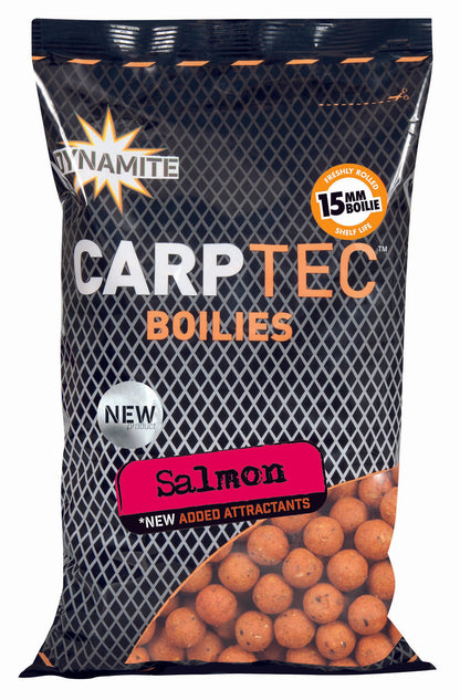 DYNAMITE BAITS CARPTEC BOILIES 15mm SHELF LIFE 900g