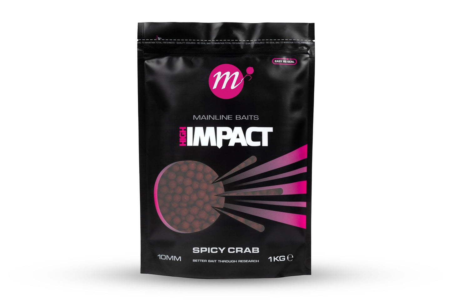 MAINLINE HIGH IMPACT BOILIES 10mm FULL RANGE