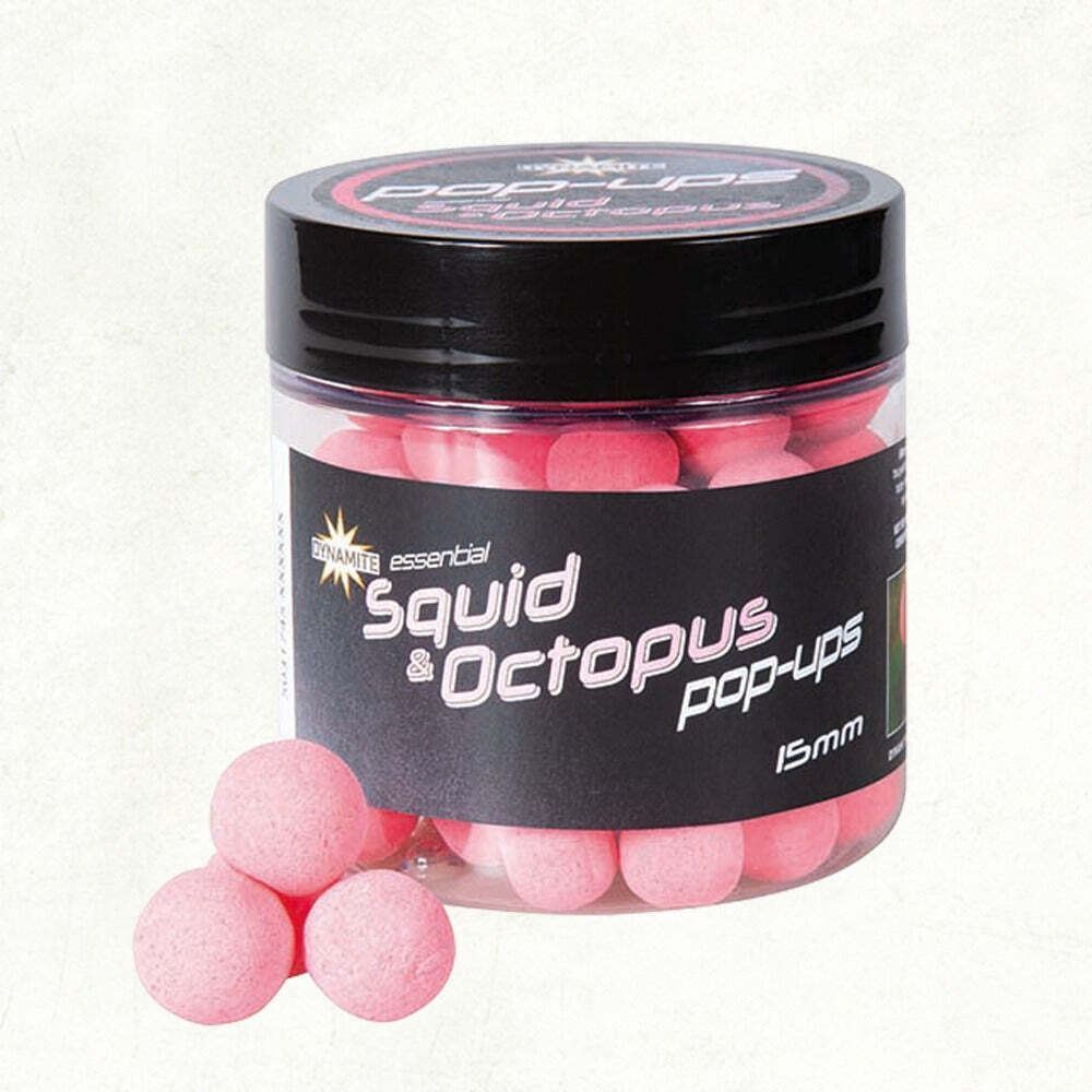 DYNAMITE BAITS SQUID & OCTOPUS POP-UPS 15mm