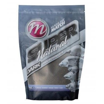 MAINLINE MATCH SUPER NATURAL GROUNDBAIT DARK - ALL ROUNDER