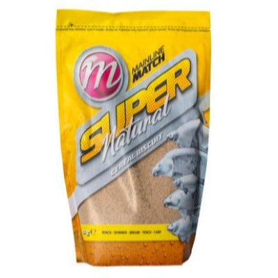 MAINLINE MATCH SUPER NATURAL GROUNDBAIT - CEREAL BISCUIT