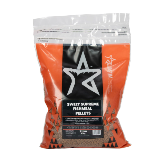 Aquastim Sweet Supreme Fishmeal Carp Feed Pellets All Sizes
