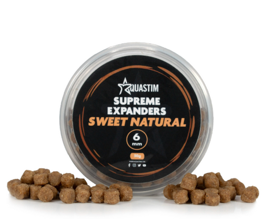 Aquastim Sweet Natural Supreme Expanders Soft Hook Pellets 6mm