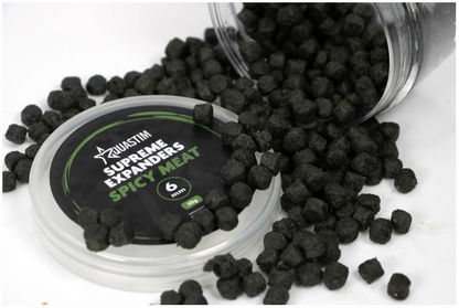 Aquastim Spicy Meat Supreme Expanders Soft Hook Pellets 6mm