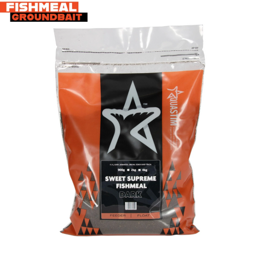 Aquastim Sweet Supreme Fishmeal 'Dark' Groundbait 900g