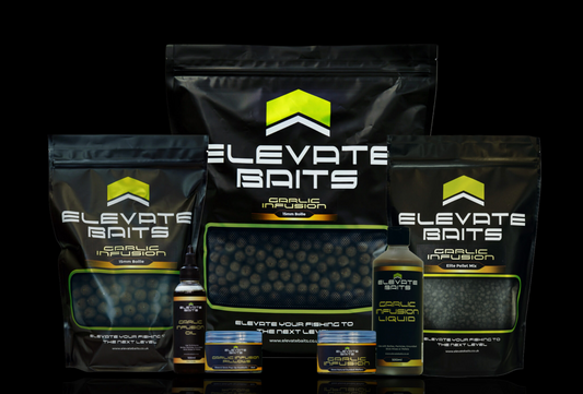 Elevate Baits Garlic Infusion Full Range