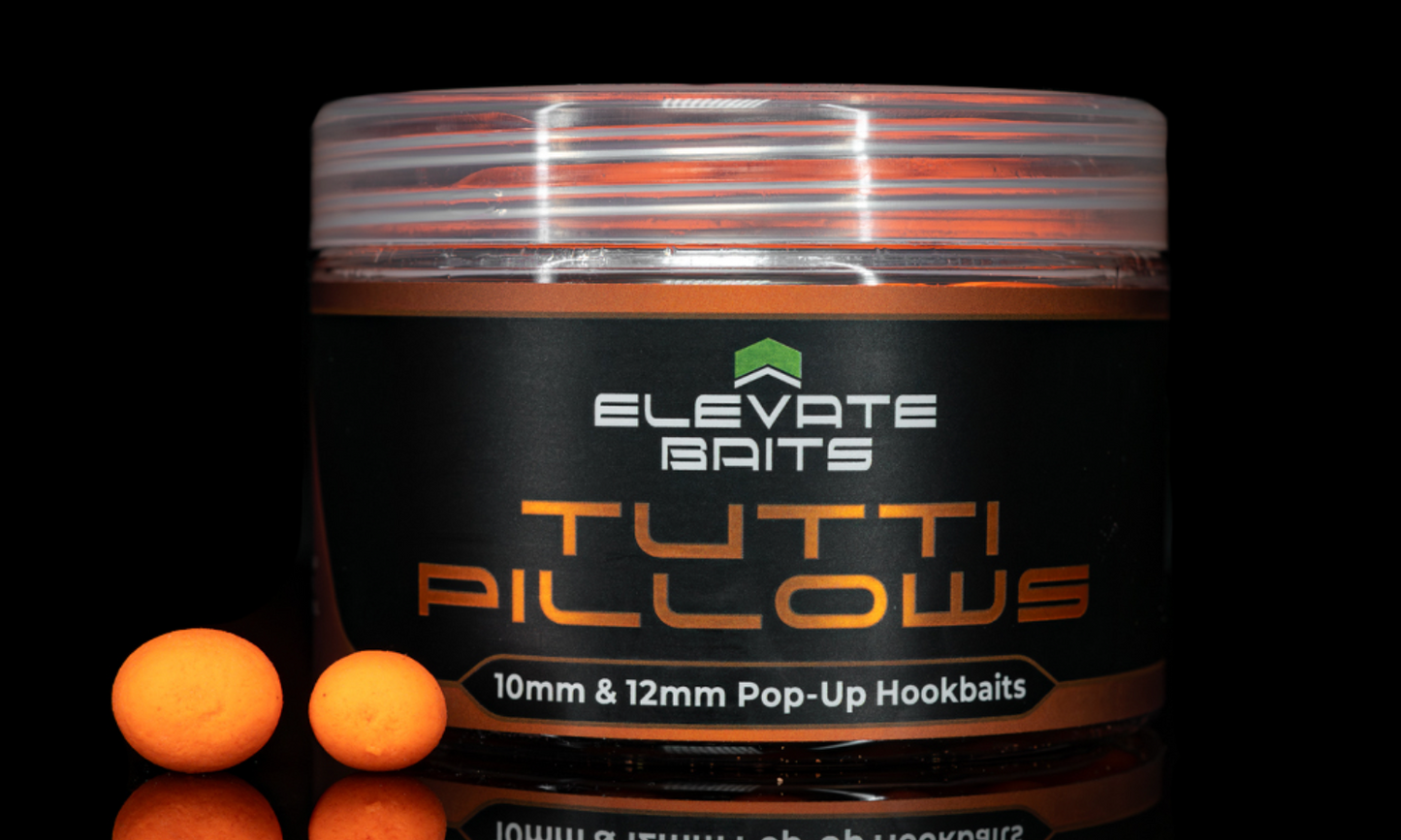 Elevate Baits Tutti Pillows – 10mm & 12mm Pop-Up Hookbaits