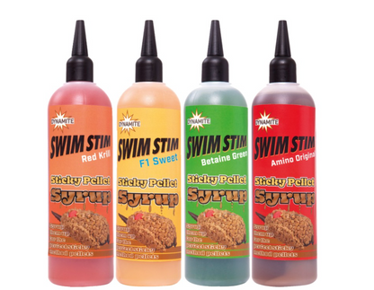 Dynamite Baits Swim Stim Sticky Pellet Syrup Full Range