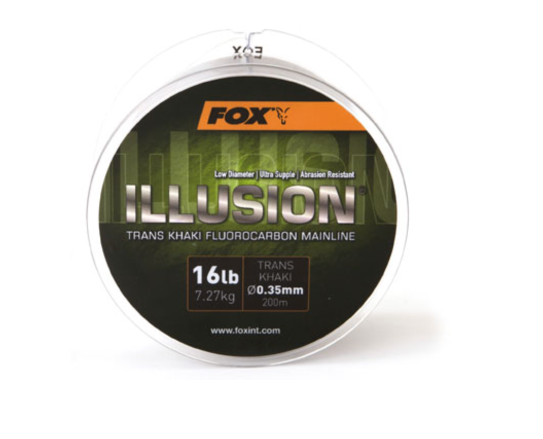 Fox Illusion Flurocarbon Mainline 200m Full Range