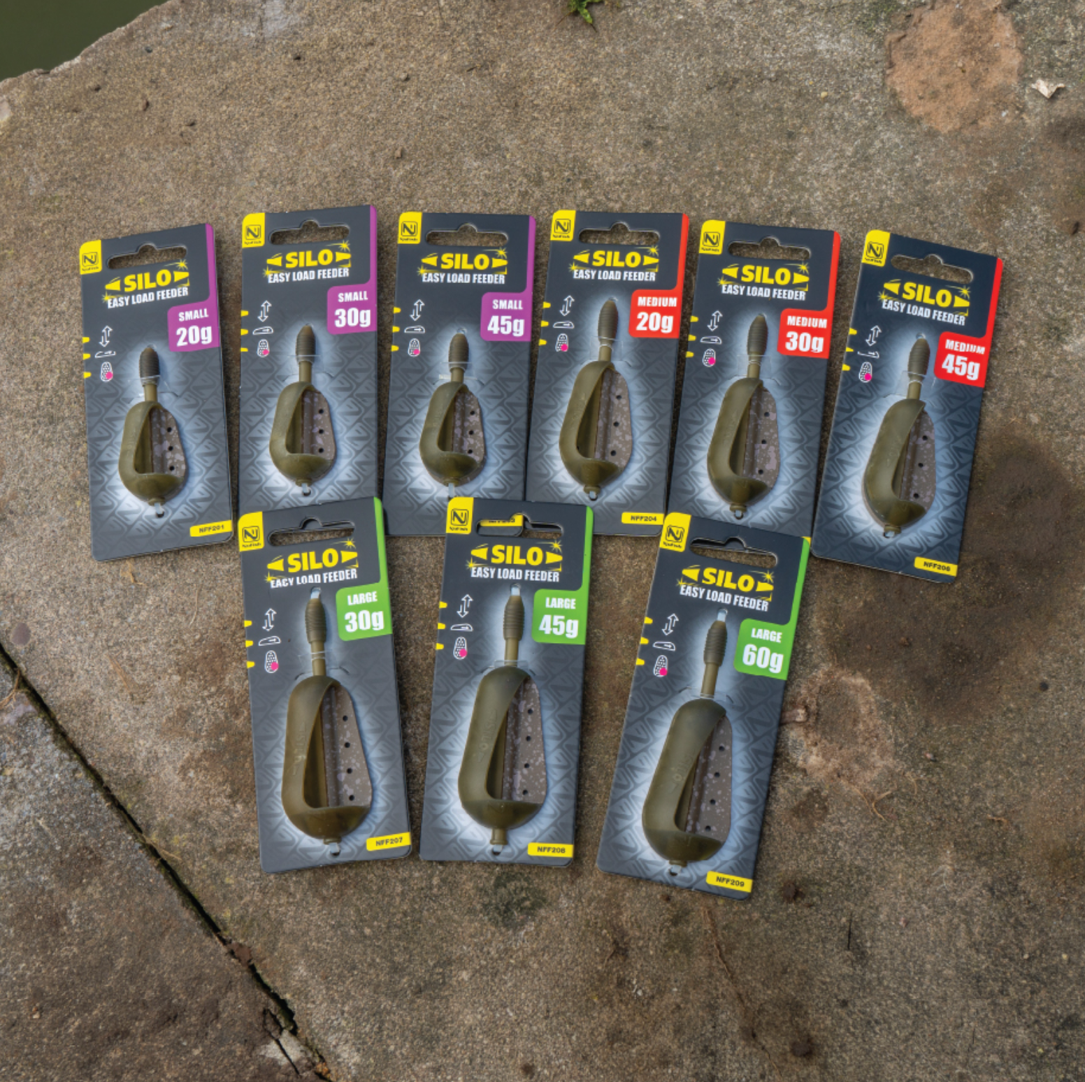 NuFish Silo Feeders Full Range