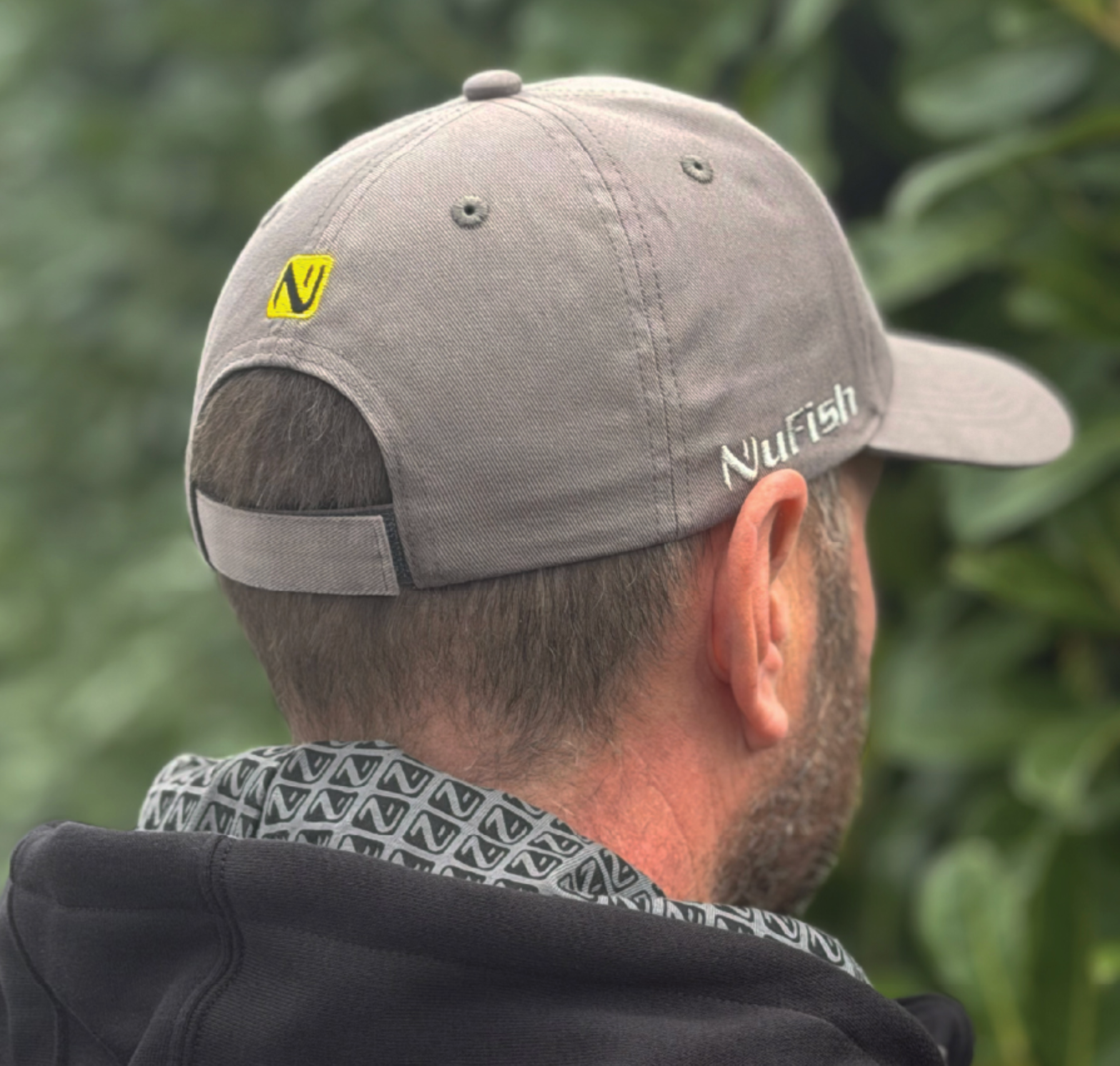 NuFish 6 Panel Grey Cap