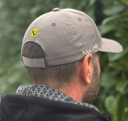 NuFish 6 Panel Grey Cap
