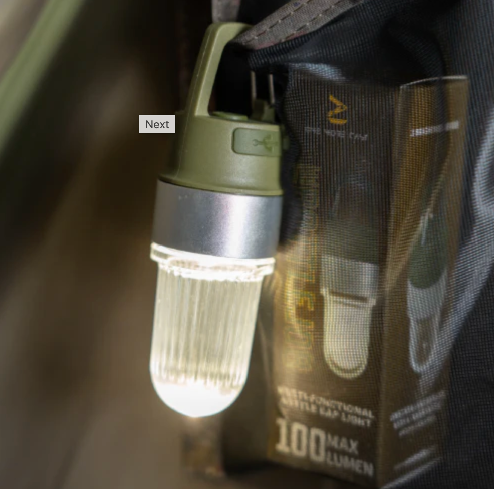 OMC The Bottle Job Multi Function Bottle Cap Light