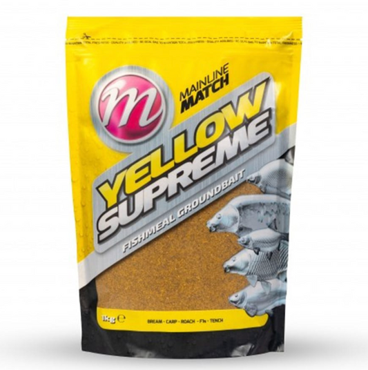 Mainline Match Yellow Supreme Groundbait 1kg